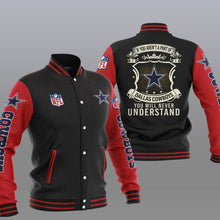 Load image into Gallery viewer, Dallas Cowboys You Will Never Understand Letterman Jacket