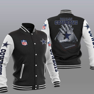 Dallas Cowboys Casual 3D Letterman Jacket