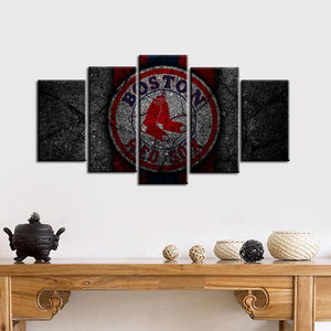 Boston Red Sox Rock Style Canvas