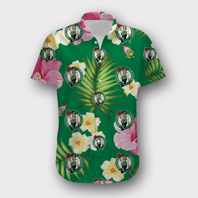 Boston Celtics Summer Floral Shirt