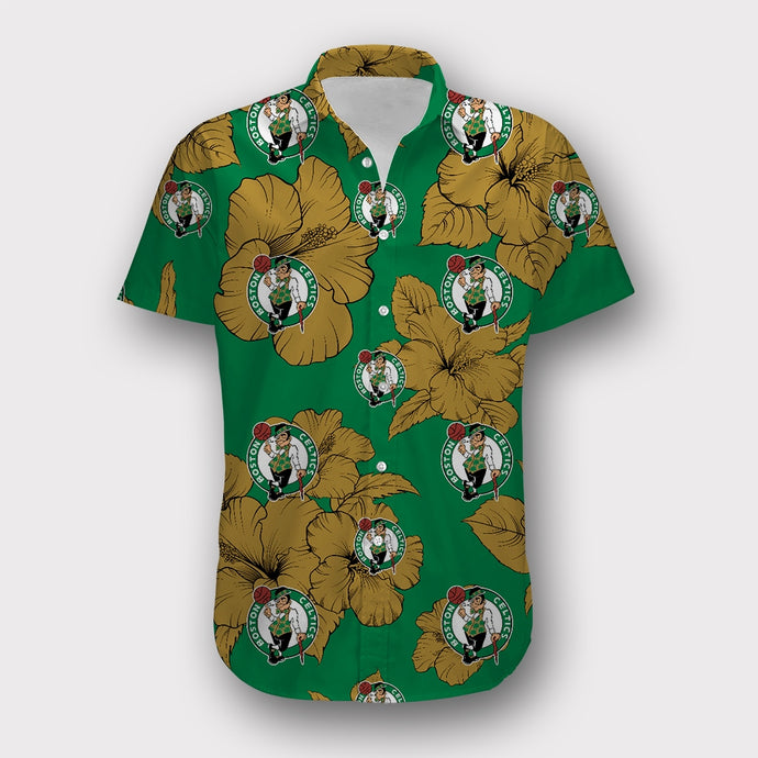 Boston Celtics Tropical Floral Shirt