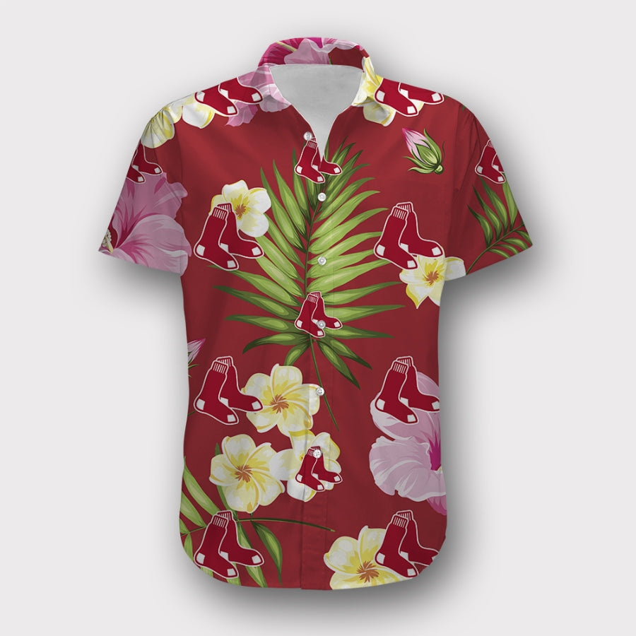 Boston Red Sox Summer Floral Shirt