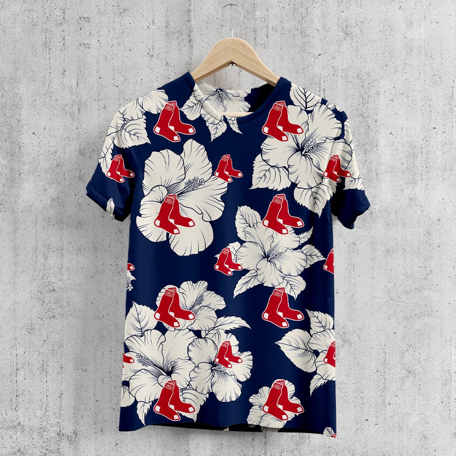 Boston Red Sox Tropical Floral T-Shirt