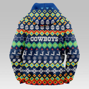 Dallas Cowboys Colorful Christmas Hoodie