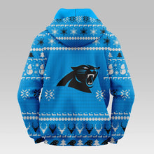 Load image into Gallery viewer, Carolina Panthers Christmas Hoodie