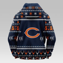 Load image into Gallery viewer, Chicago Bears Christmas Hoodie