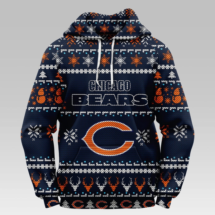 Chicago Bears Christmas Hoodie