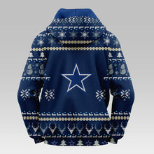 Load image into Gallery viewer, Dallas Cowboys Christmas Hoodie