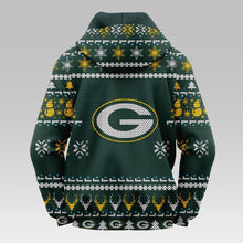 Load image into Gallery viewer, Green Bay Packers Christmas Hoodie