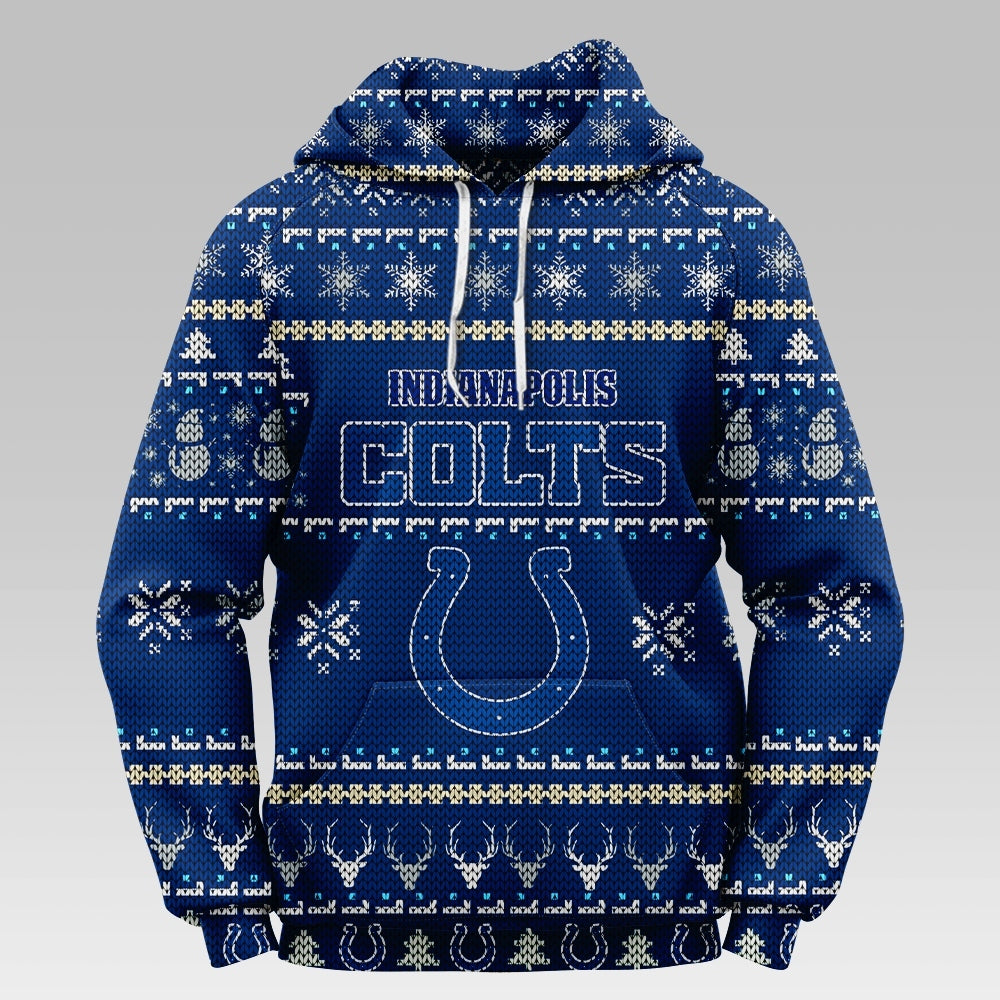 Indianapolis Colts Christmas Hoodie