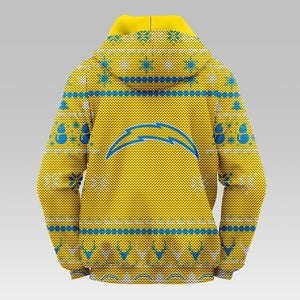 Los Angeles Chargers Christmas Hoodie