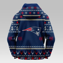 Load image into Gallery viewer, New England Patriots Christmas Hoodie