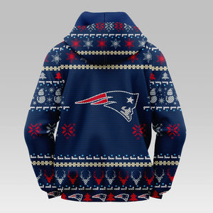 New England Patriots Christmas Hoodie