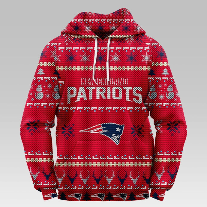 New England Patriots Christmas Hoodie