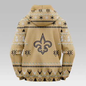 New Orleans Saints Christmas Hoodie