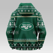 Load image into Gallery viewer, New York Jets Christmas Hoodie