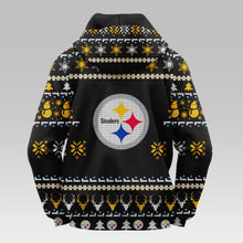 Load image into Gallery viewer, Pittsburgh Steelers Christmas Hoodie