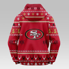 Load image into Gallery viewer, San Francisco 49ers Christmas Hoodie