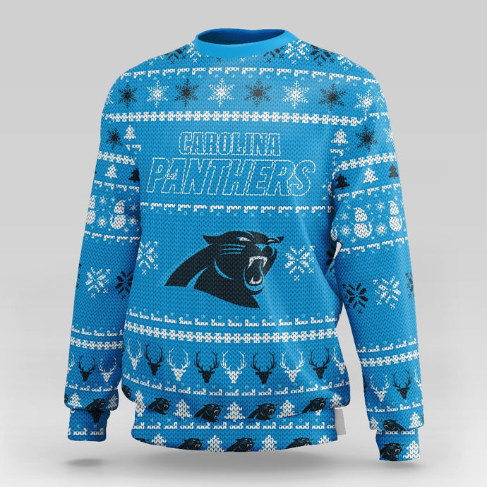 Carolina Panthers Christmas Sweatshirt