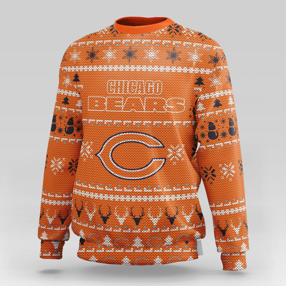 Chicago Bears Christmas Sweatshirt