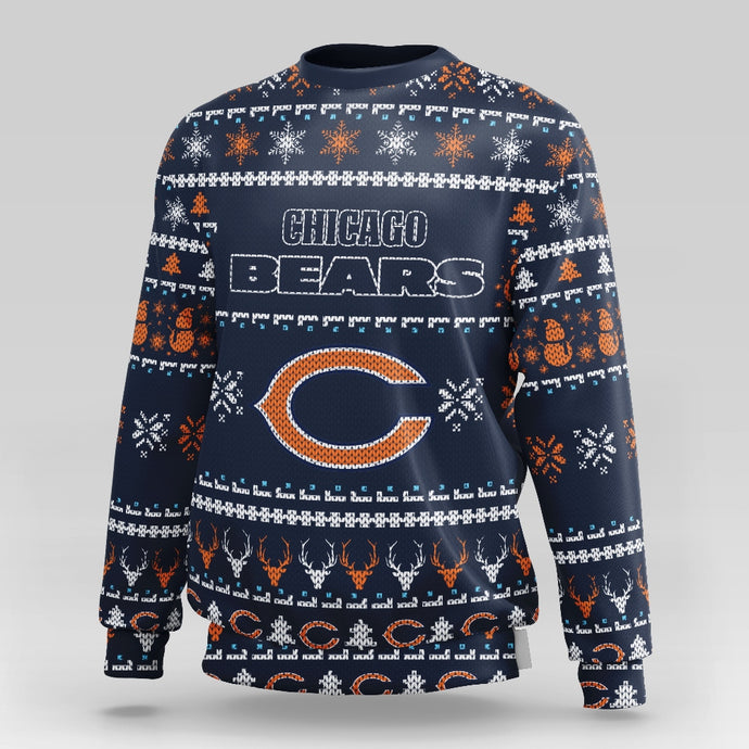 Chicago Bears Christmas Sweatshirt