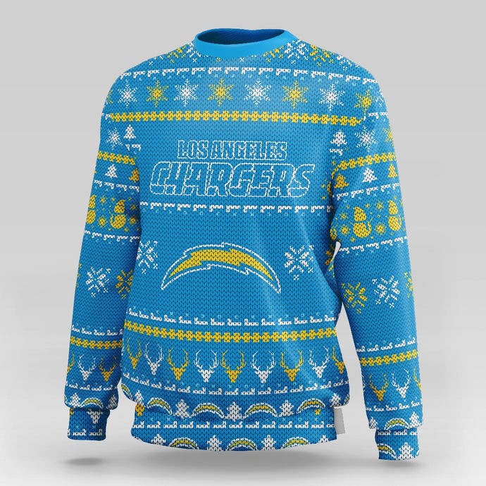 Los Angeles Chargers Christmas Sweatshirt