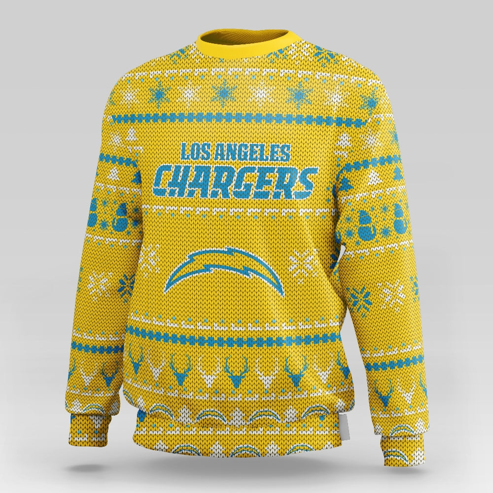 Los Angeles Chargers Christmas Sweatshirt