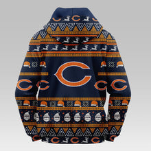 Load image into Gallery viewer, Chicago Bears Casual Christmas Hoodie