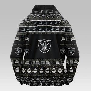 Las Vegas Raiders Casual Christmas Hoodie