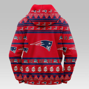 New England Patriots Casual Christmas Hoodie