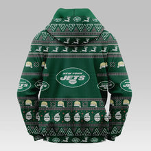 Load image into Gallery viewer, New York Jets Casual Christmas Hoodie