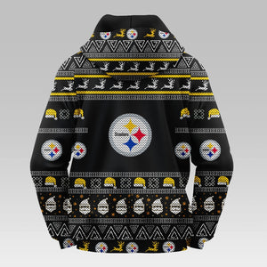 Pittsburgh Steelers Casual Christmas Hoodie