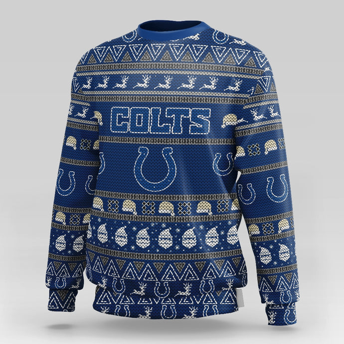 Indianapolis Colts Casual Christmas Sweatshirt