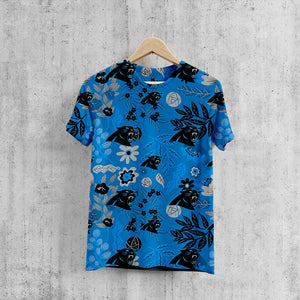 Carolina Panthers Aloha Hawaiian T-Shirt