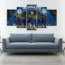 Load image into Gallery viewer, Chelsea UEFA Champion Wall Canvas