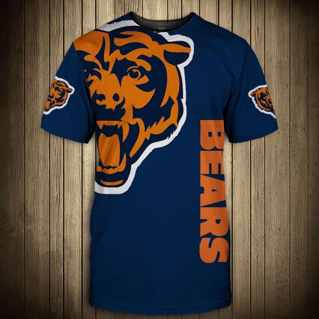 Chicago Bears Flag T-Shirt