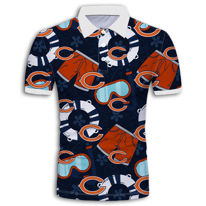 Chicago Bears Cool Summer Polo Shirt