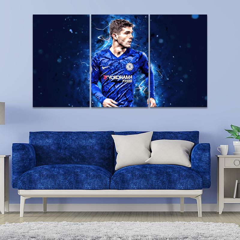 Christian Pulisic Chelsea Wall Art Canvas 1