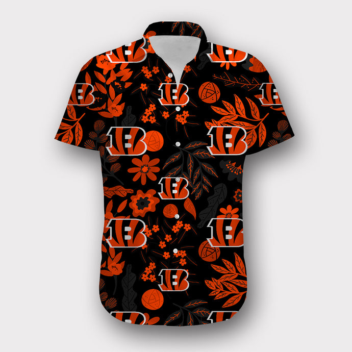 Cincinnati Bengals Aloha Hawaiian Shirt