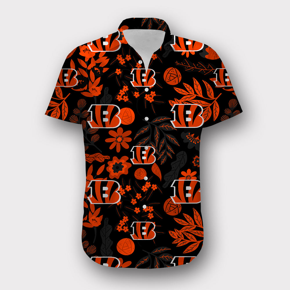 Cincinnati Bengals Aloha Hawaiian Shirt