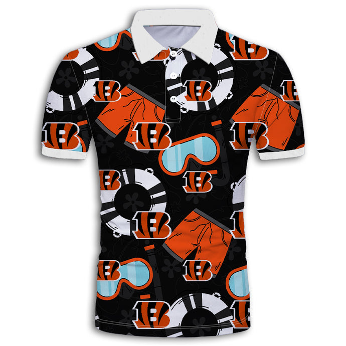 Cincinnati Bengals Cool Summer Polo Shirt