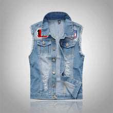 Load image into Gallery viewer, Cincinnati Bengals Denim Vest Jacket