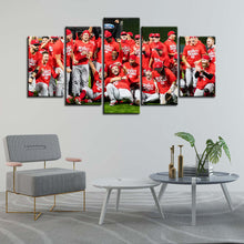 Load image into Gallery viewer, Cincinnati Reds Team Wall Canvas