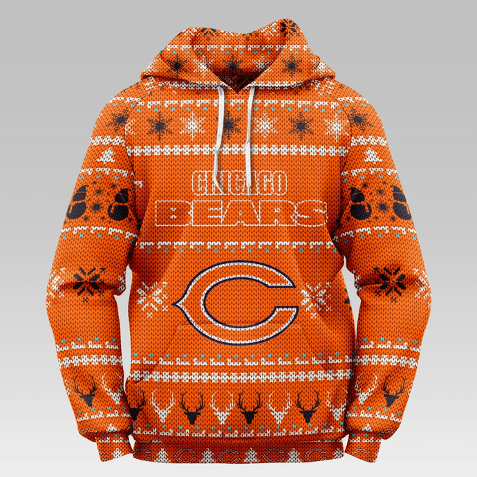 Chicago Bears Christmas Hoodie