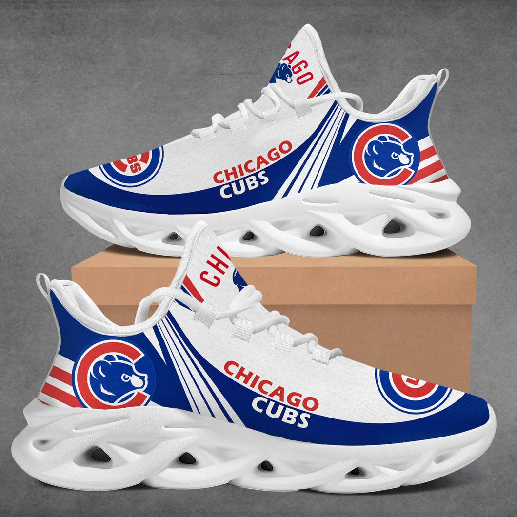 Chicago Cubs Casual 3D Air Max Running Shoes