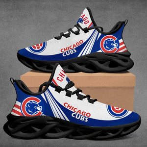 Chicago Cubs Casual 3D Air Max Running Shoes