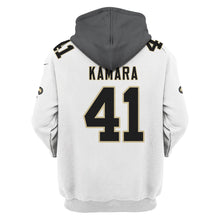 Load image into Gallery viewer, Alvin Kamara New Orleans Saints Casual Zipper Hoodie