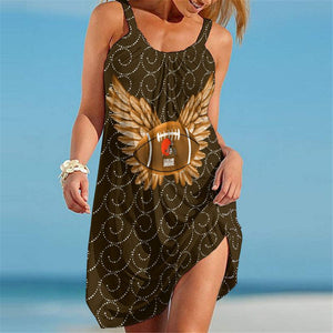 Cleveland Browns Women Beach Dress