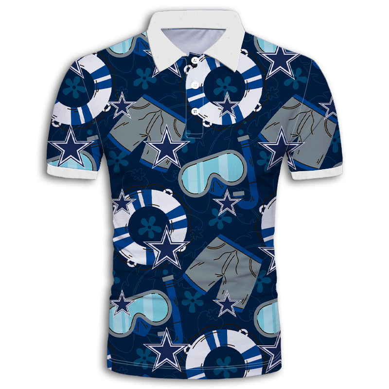 Dallas Cowboys Cool Summer Polo Shirt