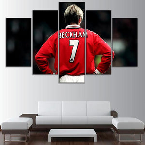 David Beckham Manchester United Wall Canvas